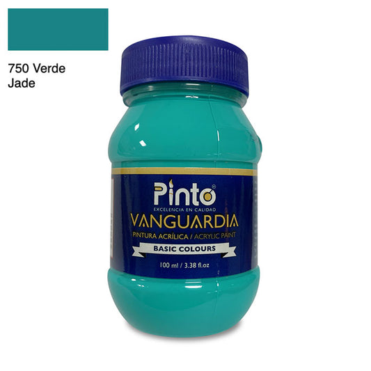 ACRÍLICA PINTO VANGUARDIA 750 - Verde Jade 100ML