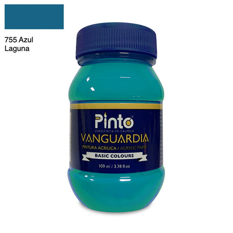 ACRÍLICA PINTO VANGUARDIA 755 - Azul Laguna 100ML