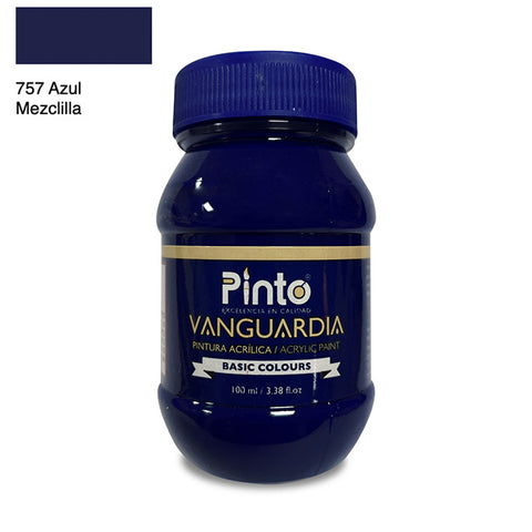 ACRÍLICA PINTO VANGUARDIA 757 - Azul Mezclilla 100ML