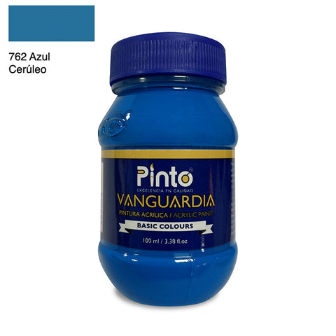 ACRÍLICA PINTO VANGUARDIA 762 - Azul Cerúleo 100ML