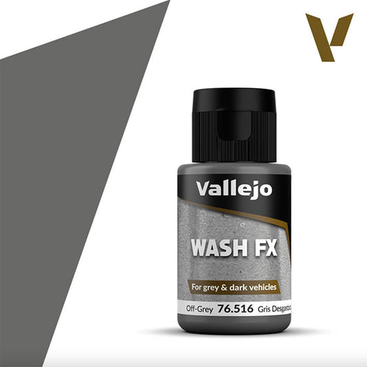 Vallejo - Wash Acrílico (Base Agua) - Gris Desgastado 76.516 (Weathered Gray) 35ml