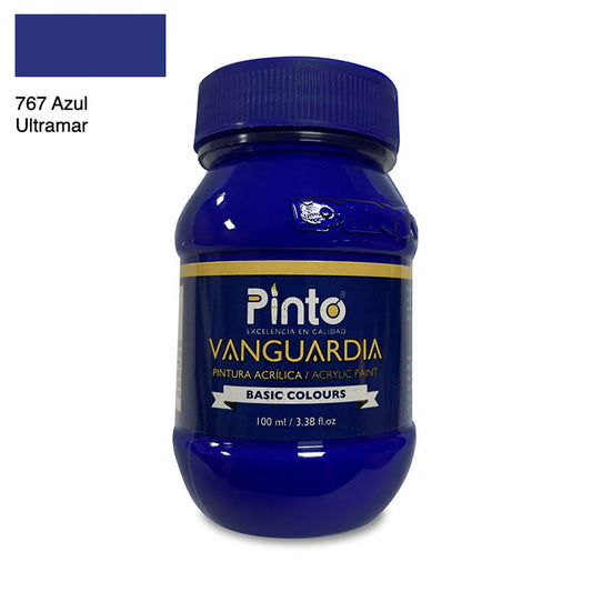 ACRÍLICA PINTO VANGUARDIA 767 - Azul Ultramar 100ML