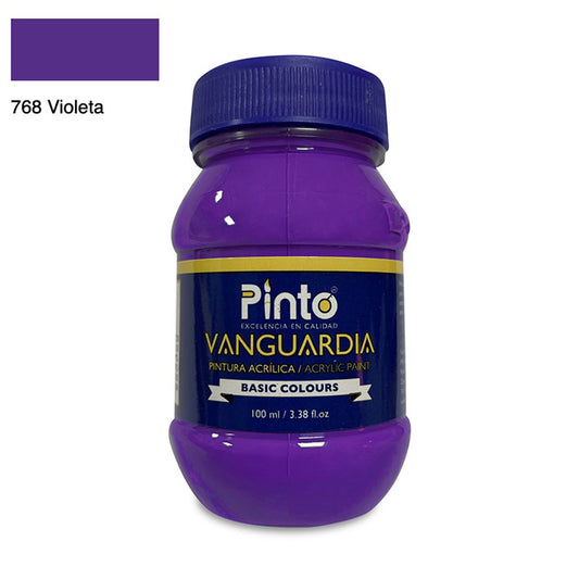 ACRÍLICA PINTO VANGUARDIA 768 - Violeta 100ML