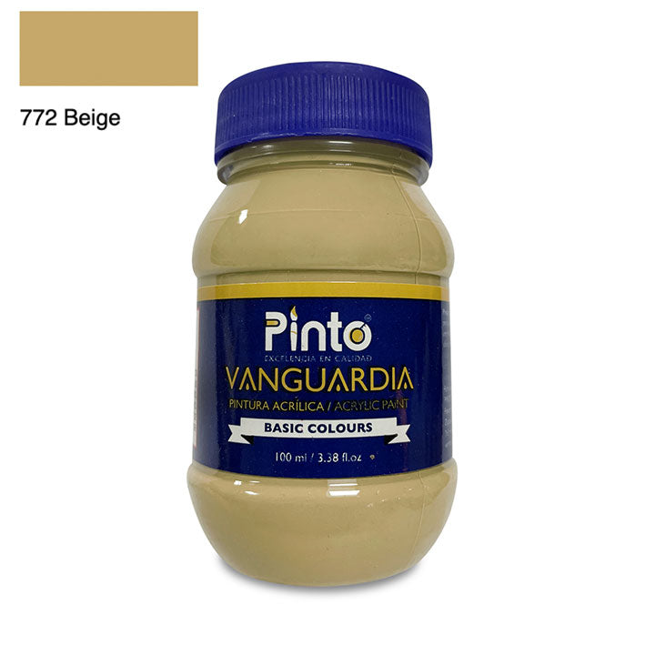 ACRÍLICA PINTO VANGUARDIA 772 - Beige 100ML