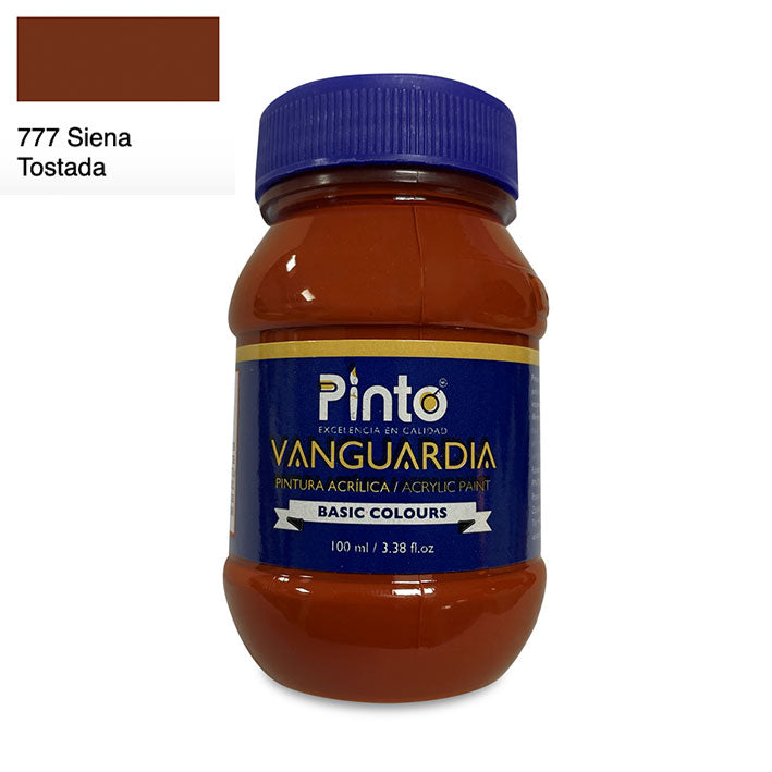 ACRÍLICA PINTO VANGUARDIA 777 - Siena Tostada 100ML