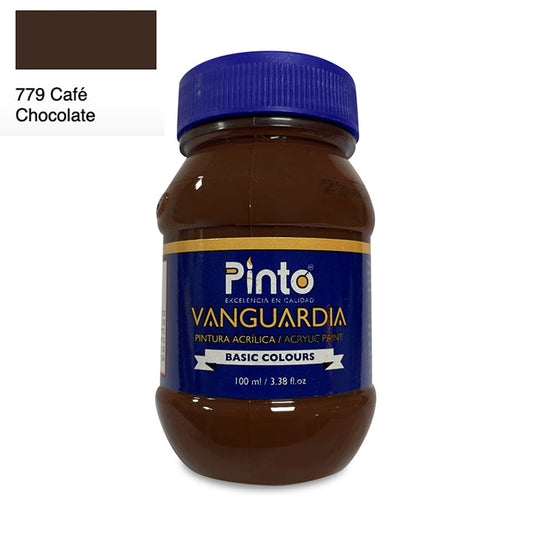 ACRÍLICA PINTO VANGUARDIA 779 - Café Chocolate 100ML