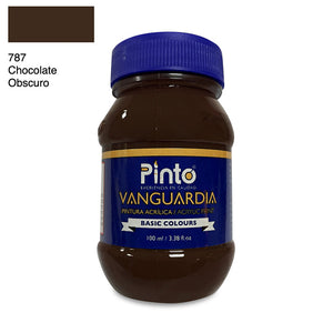 ACRÍLICA PINTO VANGUARDIA 787 - Chocolate Obscuro 100ML