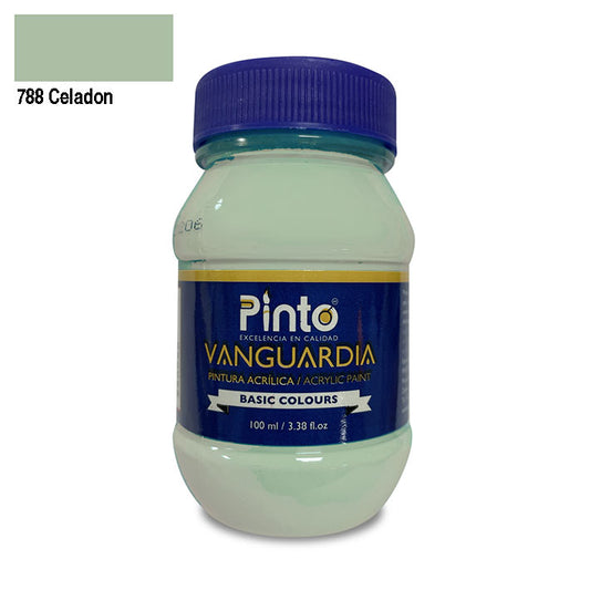 ACRÍLICA PINTO VANGUARDIA 788 - Celadon 100ML