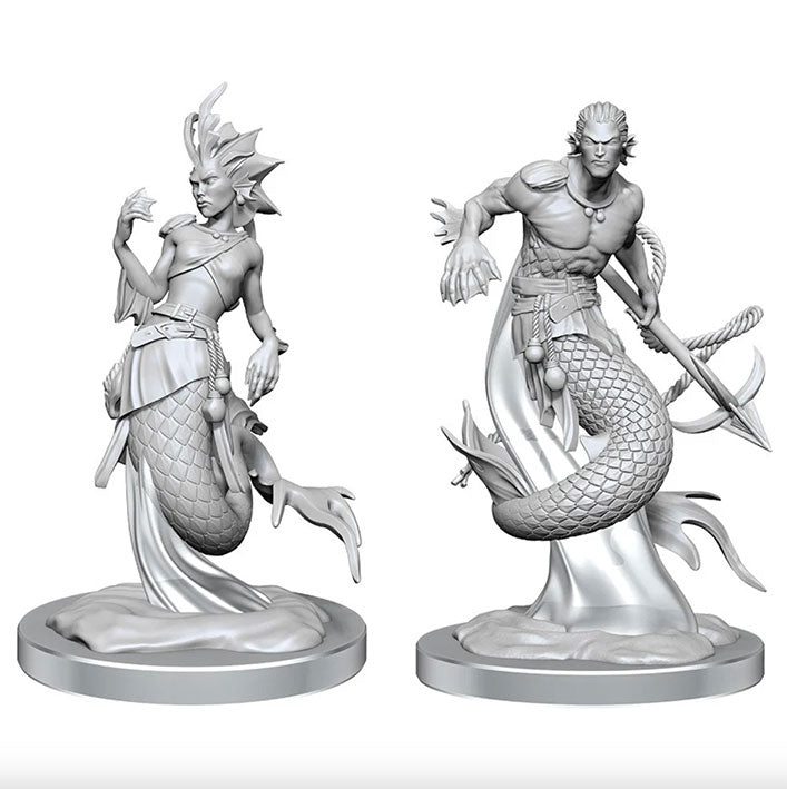 Miniatura SIN PINTAR - WizKids - D&D Nolzur's - Merfolk