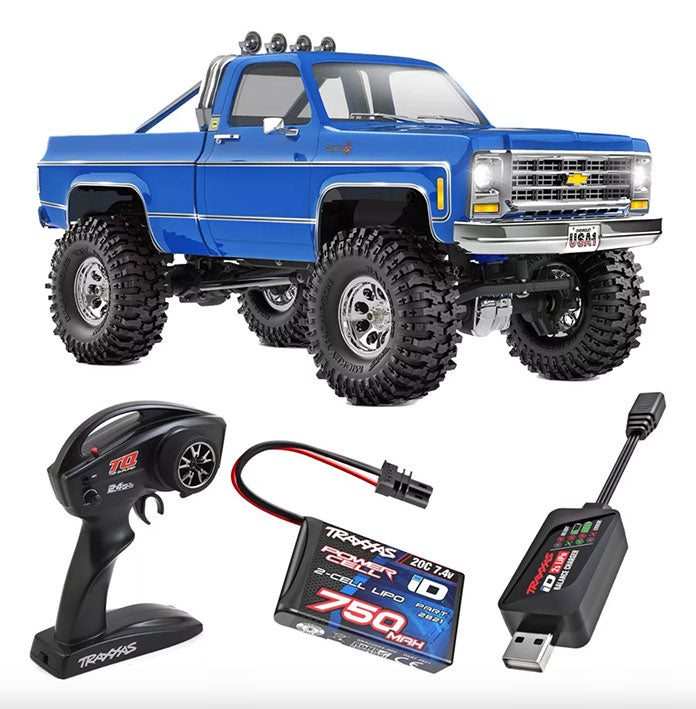 Auto Radio Control - TRAXXAS - CHEYENNE 4X4 Trail Truck (Azul) Escala 1/18