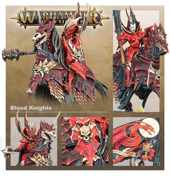 Warhammer Age of Sigmar - Soulblight Gravelords - BLOOD KNIGHTS