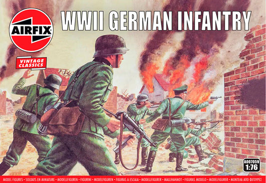 Modelo a escala 1/76 para armar: Figuras - WWII German Infantry