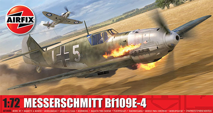 Modelo a escala 1/72 para armar: Messerschmitt Bf109E-4