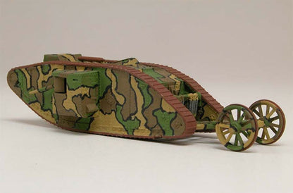Modelo a escala 1/76 para armar: WWI Male Tank Mk.I