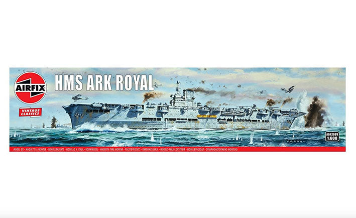 Modelo a escala 1/600 para armar: HMS Ark Royal