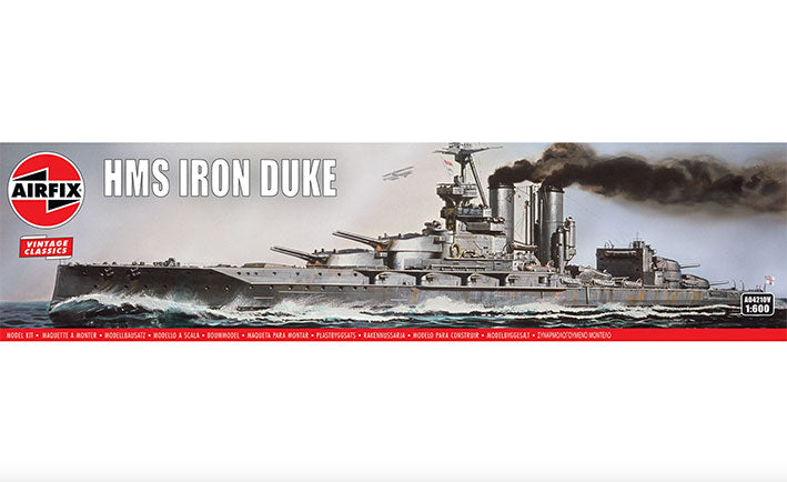 Modelo a escala 1/600 para armar: HMS Iron Duke