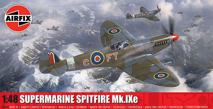 Modelo a escala 1/48 para armar: Supermarine Spitfire Mk.IXe
