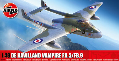 Modelo a escala 1/48 para armar: de Havilland Vampire FB.5/FB.9