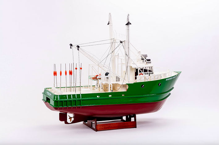 Modelo a escala de madera 1/30 para armar: Andrea Gail BB726 - Billing Boats
