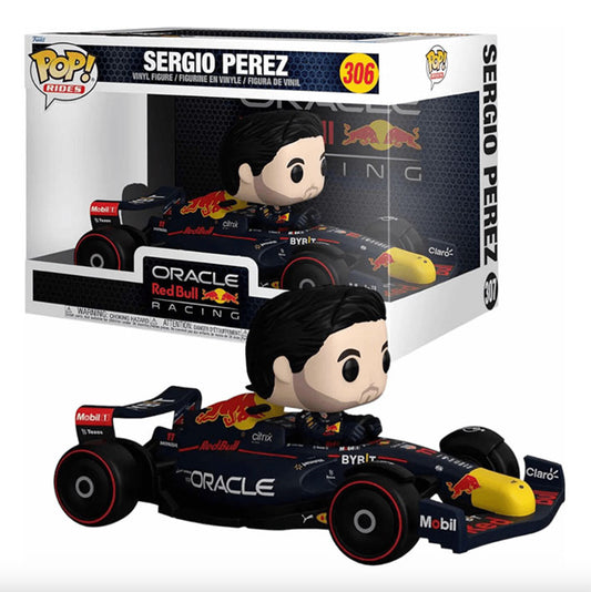 Funko Pop Ride: Formula 1 - Sergio (Checo) Perez con Auto F1