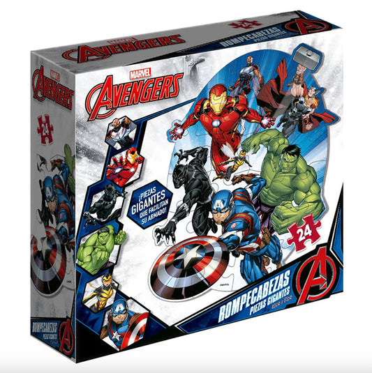 ROMPECABEZAS 24 PIEZAS GIGANTES NOVELTY: AVENGERS