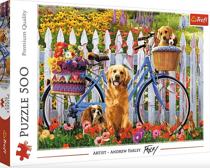 Rompecabezas 500 Piezas - Trefl: Aventura de Perritos