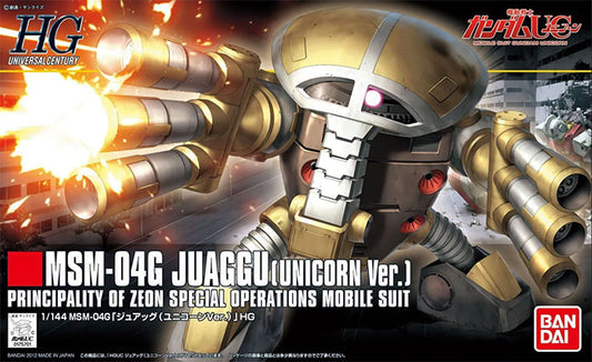 Bandai - Gundam Model Kit - Juaggu (Unicorn Ver) HG 1/144