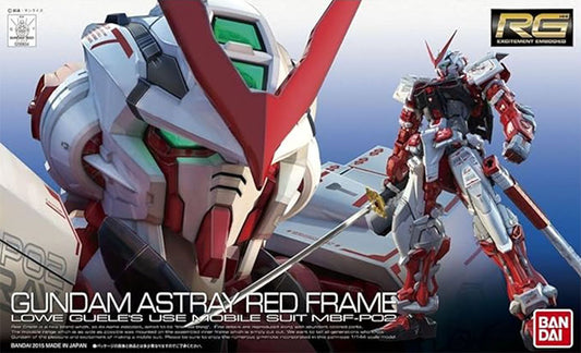 Bandai - Gundam Model Kit - Mbf-P02 Gundam Astray Red Frame RG 1/144
