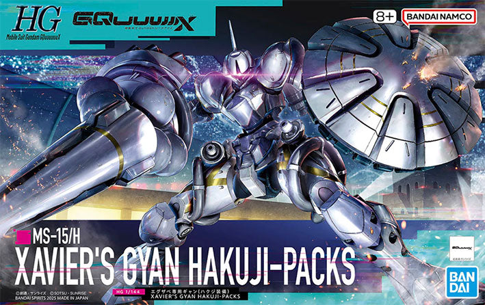 Bandai - Gundam Model Kit - Xavier's Gyan Hakuji-Packs HG 1/144