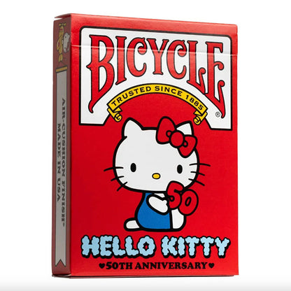 Baraja de Póker - Bicycle - Hello Kitty 50Th Aniversario