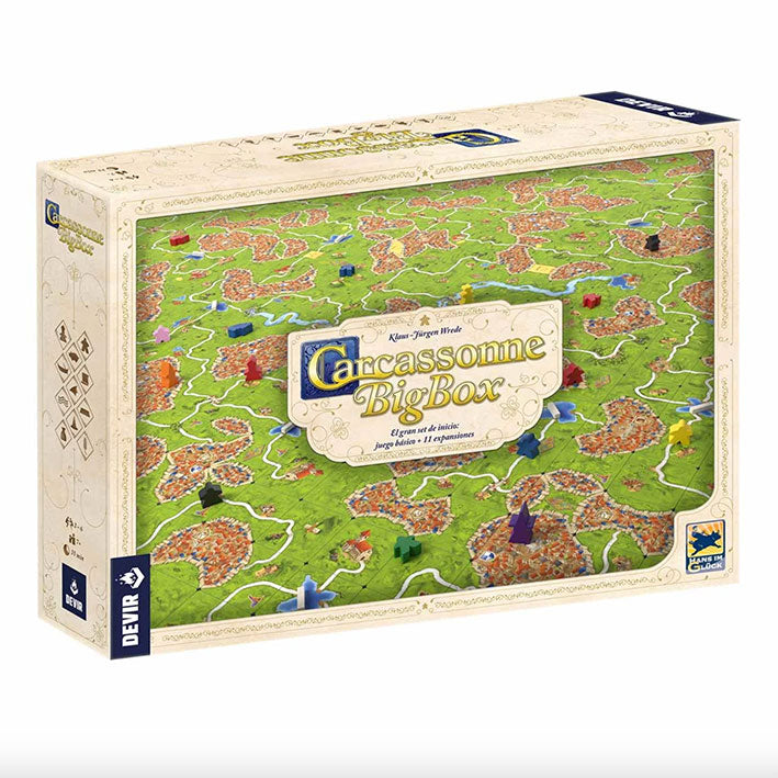 JUEGO DE MESA DEVIR: CARCASSONNE BIG BOX