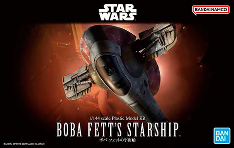 Plastic Model Kit - Star Wars - Boba Fett's Starship 1/144