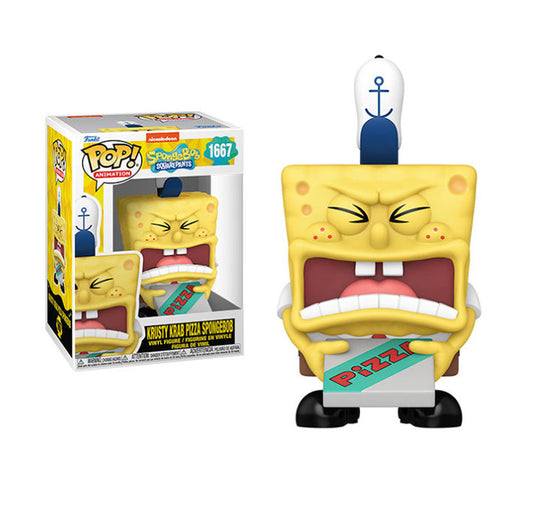 Funko Pop Animation: Bob Esponja - Bob Esponja con Pizza