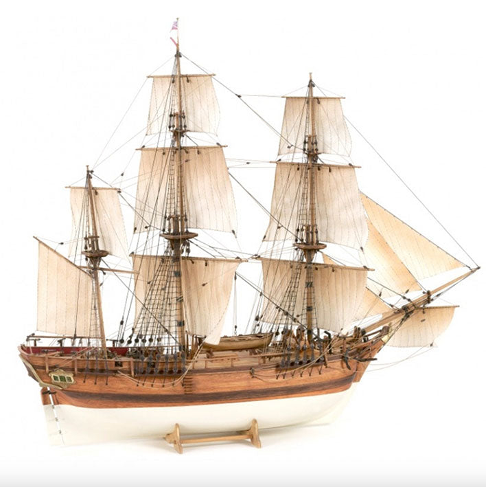 Modelo a escala de madera 1/50 para armar: HMS Bounty BB492 - Billing Boats