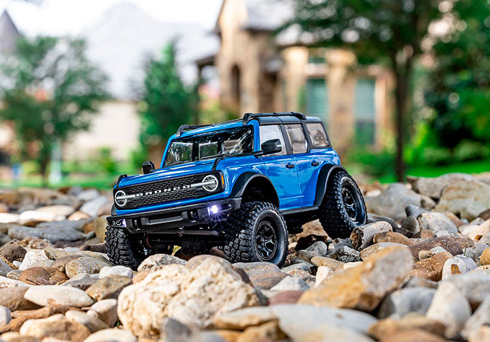 Auto Radio Control - TRAXXAS - BRONCO 4X4 Trail Truck (Azul) Escala 1/18