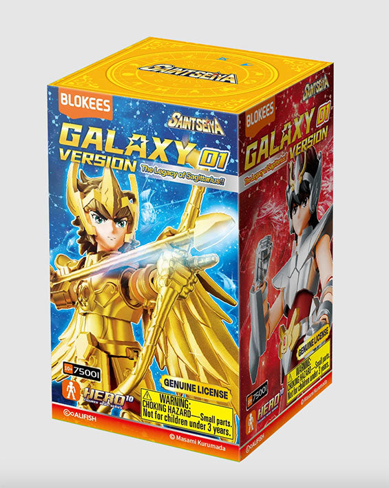 Blokees Saint Seiya Galaxy Series: 01 The Legacy of Sagittarius - 1 Figura Armable Sorpresa