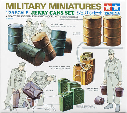Modelo a escala 1/35 para armar: Militar - Jerry Cans Set (Set de Bidones)