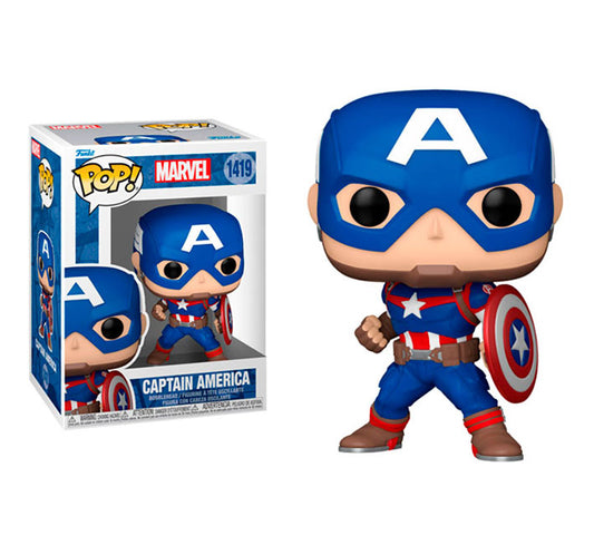 Funko Pop Marvel: Capitan America Clásico