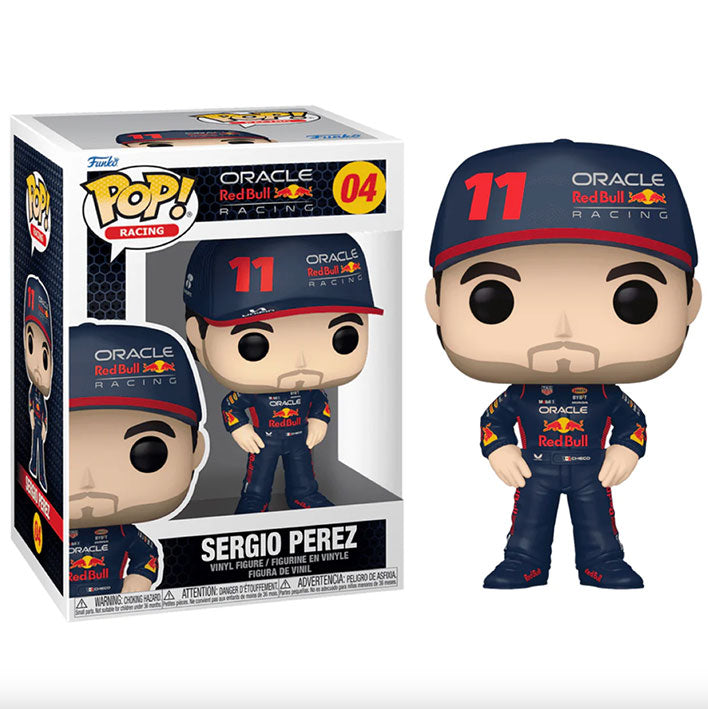 Funko Pop Racing: Formula 1 Red Bull - Sergio (Checo) Perez con Gorra