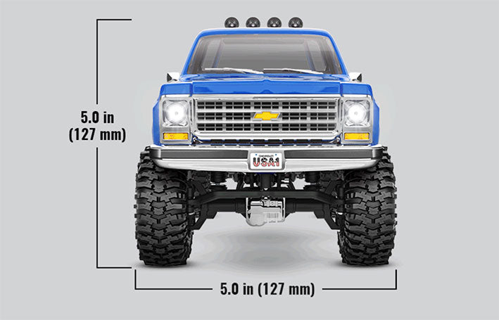 Auto Radio Control - TRAXXAS - CHEYENNE 4X4 Trail Truck (Azul) Escala 1/18