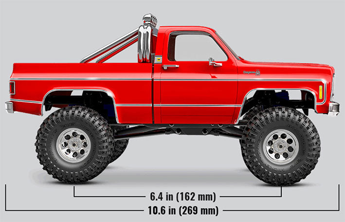Auto Radio Control - TRAXXAS - CHEYENNE 4X4 Trail Truck (Azul) Escala 1/18