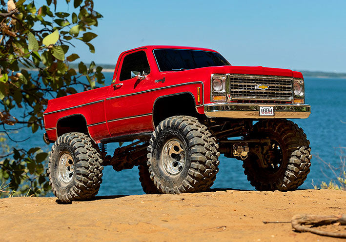 Auto Radio Control - TRAXXAS - Chevrolet CHEYENNE (Rojo) Escala 1/10