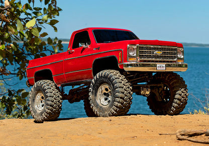 Auto Radio Control - TRAXXAS - Chevrolet CHEYENNE (Rojo) Escala 1/10