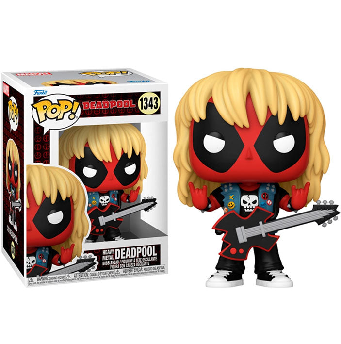 Funko Pop Marvel: Deadpool - Deadpool Banda Metal