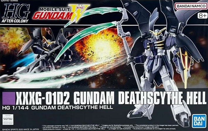 Bandai - Gundam Model Kit - Gundam Deathscythe Hell (3L) HG 1/144