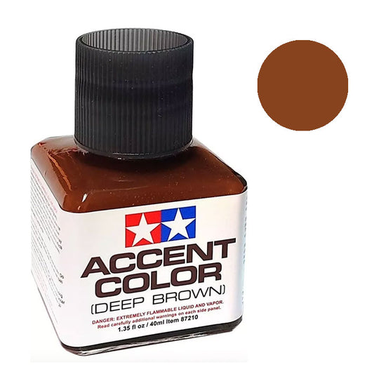 Panel Line - Tamiya Accent Color (Deep Brown) - Paneleador (Marrón Profundo) 40ml