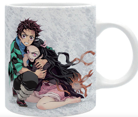 Taza Cerámica Tanjiro y Nezuko - Demon Slayer