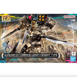 Bandai - Gundam Model Kit - Gundam 00 Command Qan[T] (Desert Type) HG 1/144