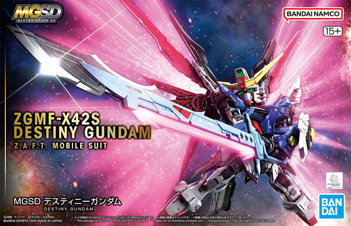 Bandai - Gundam Model Kit -  Destiny Gundam MGSD