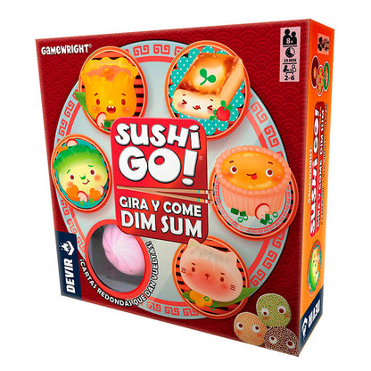 Juego de Mesa marca Devir: Sushi Go Gira y Come Dim Sum